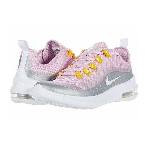Nike Air Max Axis Low GS Kids Athletic Shoes Gray Pink AH5222-604 NEW Sz 7Y - Picture 9 of 11